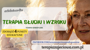 Terapia słuchu i wzroku seniorów