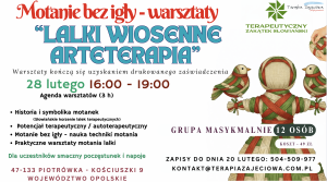 Motanie bez igły -   Lalki Wiosenne - Arteterapia (warsztaty)